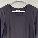 Halston Heritage Black 3/4 Sleeve Top Size Small EUC Photo 1