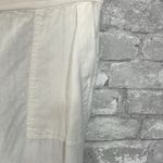 Lands' End White Mid Rise Linen Pants Photo 1