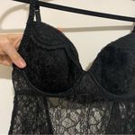 Victoria's Secret Vintage Black Lace Babydoll Lingerie Top medium Photo 1