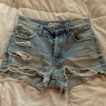 ZARA light wash jean shorts Photo 0