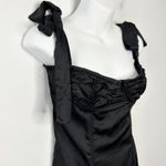 LIONESS  Bustier Top Womens Size Medium Satin Balletcore Cyberpunk Whimsical Goth Photo 6