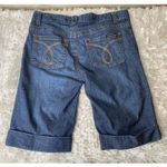 Calvin Klein Jeans Calvin Klein Denim Bermuda Shorts Cuff Sz 8 Y2K Jorts Photo 1