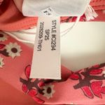 J.Crew Sunny Bikini Bottom Classic Sculpt Coral Multi Pink Red Floral XL NWT Photo 7