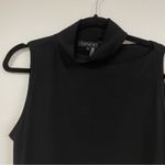 1. State  Black Cutout Shoulder Sleeveless Blouse Womens S Classic Business Office Photo 1