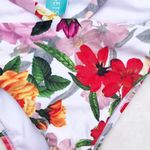 Sunsets California White Floral Bikini Bottoms XL NWT Multiple Photo 2