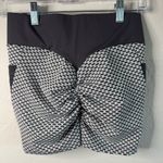 Grey and white tik tok viral scrunch butt athletic shorts size M Size M Photo 2