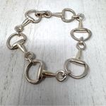 Sterling silver horsebit bracelet, made in Mexico, vintage Photo 3