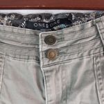 One 5 One  14 Canvas Pocketed Hiking Shorts in Olive Photo 4