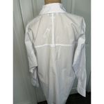 Madewell  Dolman Panel Cocoon Shirt Oversized White NO599 Size XS Photo 2