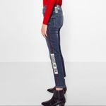 ZARA Will Be Serious Slouchy Patched Jeans Sz 6 Photo 10