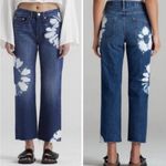 NWT Edwin Free People Kali Bleached
Vintage Straight Ankle Jeans $208 Blue Size 25 Photo 2