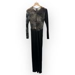 Michael Costello X REVOLVE Hillary Gown Sheer Maxi Lace Satin NWT Photo 6