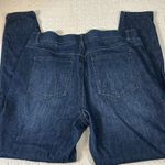 Betabrand Deep Indigo yoga denim 4 pocket skinny leg jeans women's Size Large Photo 1