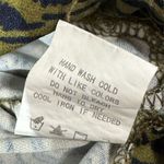 MELLODAY Mellóday XL Women’s Top Olive Green Animal Print Long Sleeve Back Zip Blouse Photo 8