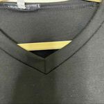 Velvet Torch Black V-Neck Babydoll Tunic Top Long Sleeve Casual Blouse Size S Photo 5