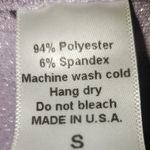 NWOT Laura Byrnes California Monica dress lavender & silver Spring2013 size S Purple Photo 9