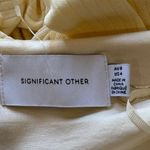 Significant Other Marie Bodycon Maxi Dress Butter Cream Womens Size 4 Photo 11