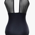 One Piece I2CRAZY Womens  Swimsuits Mesh V Neck Monokini Bathing Suits Tummy Control Swimwear Photo 4