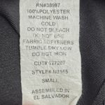 A4 Black Long Sleeve Lady Pirates Basketball Activewear Top Small Photo 5