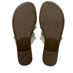 Marc Fisher  Bryte Pearl Slide Sandals in Ivory Bride Bridal Bachelorette 8M Photo 3