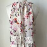 Adrianna Papell Bonita Oasis Floral Halter Dress Photo 6