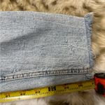 ZARA Light Blue High Rise Distressed Jeans Photo 4