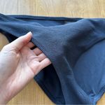 H&M Navy Blue Textured Bikini Swim Bottoms, Size 14 Photo 5