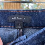 Ann Taylor Women's The Flare High Rise Dark Wash Jeans Size 10P Photo 5