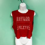 Tilly's Tilly’s Red Cropped Harvard Muscle Tank Photo 2