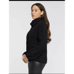 Seven7 New  Women's Cable Cowl Neck Sweater Black XXL Pullover‎ Long Sleeve Photo 5
