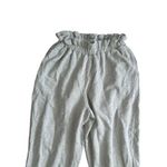 GRLFRND  Gray High Waist Paperbag Joggers Size Medium Photo 2