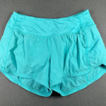 Rae Mode Running Shorts Womens Small Teal Athletic Activewear Gym Pull On Pocket Blue Photo 0