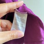 KAVU Women's Islander Viscose Tee Boat Neck Shirt Purple Size M Top Boxy Fit Photo 3