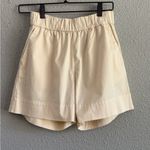 Everlane  Cotton Shorts Size 4 EUC Pockets Retro Jersey‎ Shorts Photo 3