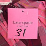 Kate Spade  Pink Plaid Long Sleeves Greenhouse Top Large $268 NWT Preppy Holiday Photo 8