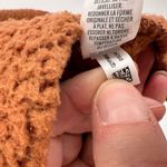 Aerie Women's Quarter Snap Teddy Fleece Pullover Sweatshirt Burnt Orange Size XS Photo 9