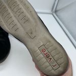 Revere Lyon Snakeskin Embossed Shimmery Sneaker Black Size 8 Photo 5