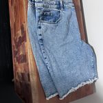 Lane Bryant Raw Hem Bermuda Jean Shorts Photo 4