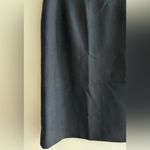 J.Crew  Black Wool Skirt, Black Pencil Skirt, Solid Knee-Length Skirt, Size 4 Photo 3
