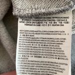 Vans Light Gray Logo Sleeve Cropped Pullover Sweatshirt Photo 7