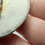 Bird Ceramic Handmade Glitter Finish Brooch Pin Black Throated Sparrow Photo 8