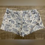 Lucky Brand Lucky‎ Brand Blue Floral Pajama Set Photo 2