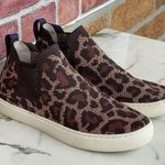 Rothy's leopard print high top sneakers size 7.5 Brown Photo 2