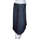 Loft Skirt Womens 6 Blue Pink Geometric A-Line Business Office Casual Versatile Photo 1