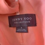 Jenny Yoo  BHLDN orange‎ pleated bridesmaid dress size 6 summer wedding guest Photo 2