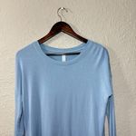 Scorpio Sol  Sweatshirt XS Pullover‎ Crew Split Stretch Thumbholes Yoga Workout Photo 2