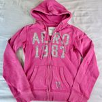 Aeropostale Y2K Pink Zip Up Jacket Hoodie Small Photo 0