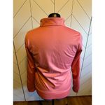 Adidas Pink White Full Zip Classic Stripe Track Activewear Jacket Size Medium Photo 2