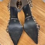 Dollhouse Houndstooth Fabric Buckle Pointed Toe Heels Tan Brown 7.5 Photo 9