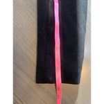 Old Navy  Velvet Blazer Jacket Womens Small Black Career One Button Preppy Office Photo 13